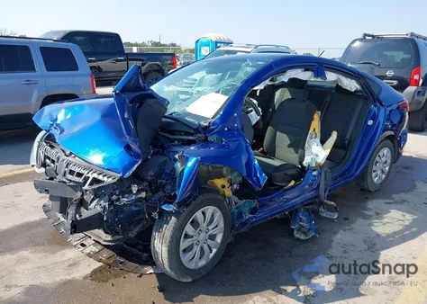 2021 Hyundai Accent Se z USA, uszkodzony, nr VIN 3KPC24A69ME137033